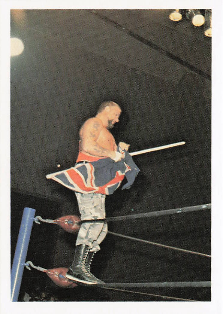NECC Luke Williams 1988 Wonderama NWA Wrestling Card #63 featuring wrestler Luke Williams on the front.
