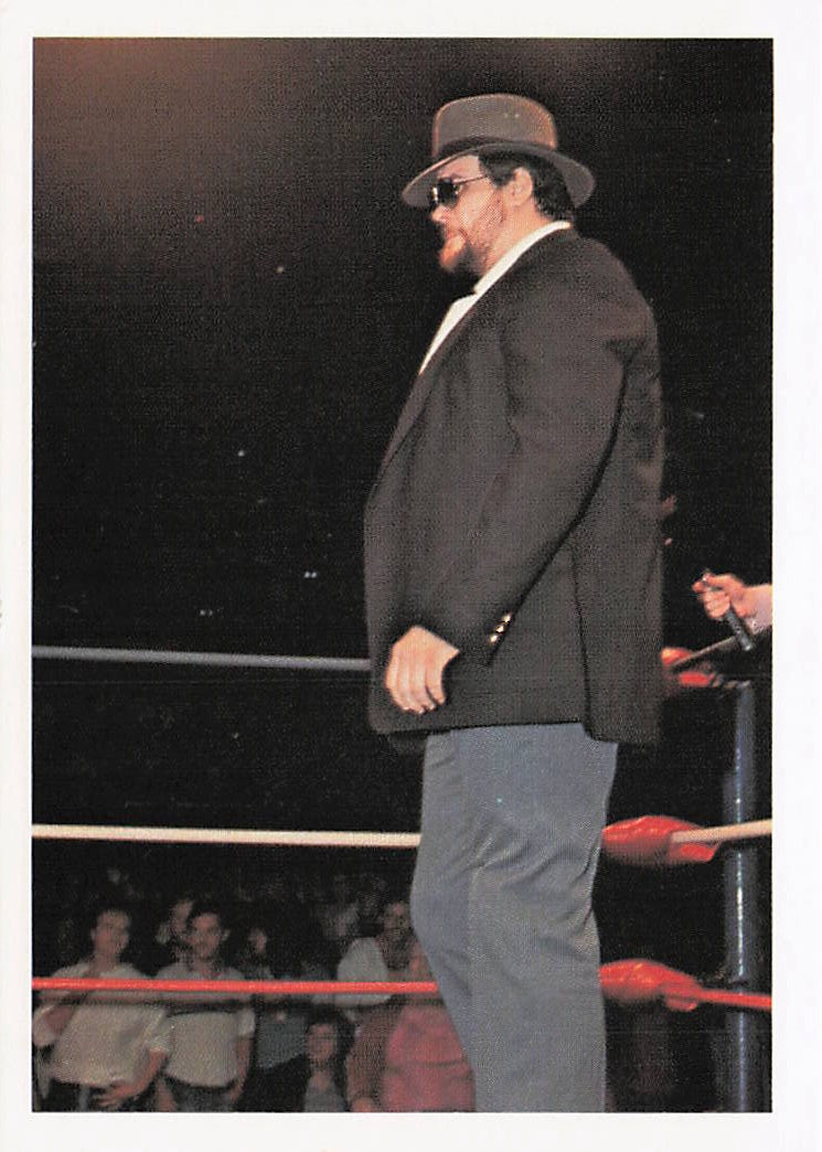Front of NECC Big Bubba Rogers 1988 Wonderama NWA Wrestling Card #283, featuring wrestler illustration and card details.