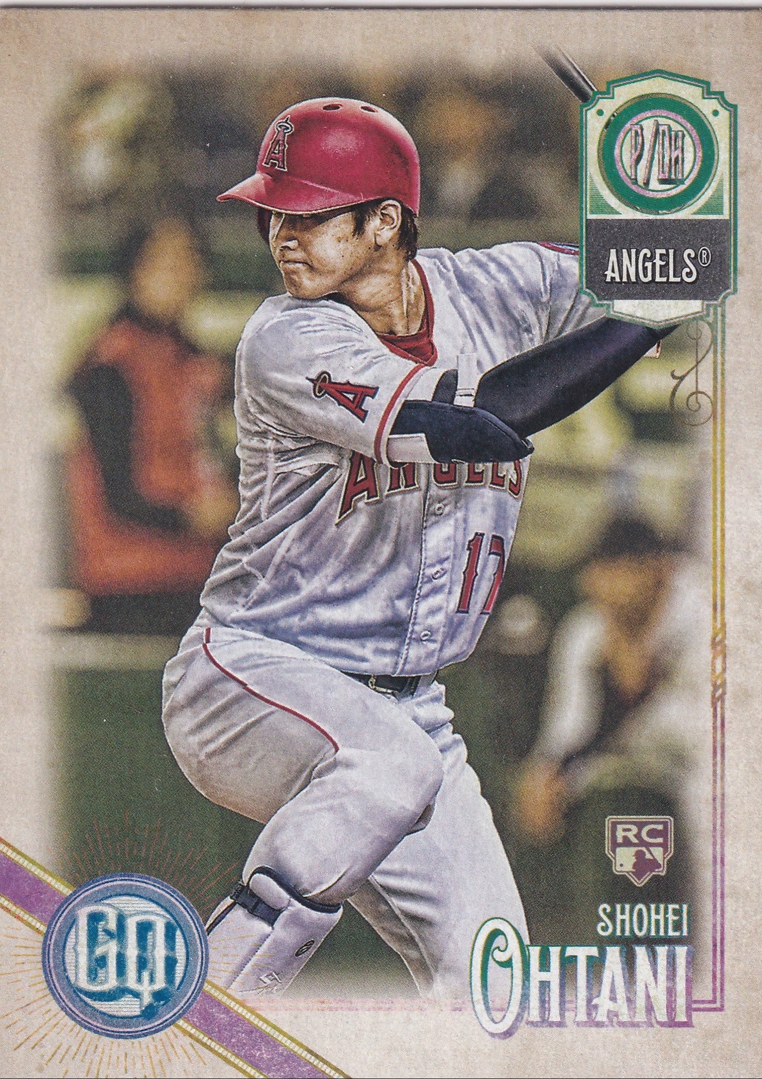 Shohei Ohtani 2018 Topps Gypsy Queen Rookie Card #89 front and back