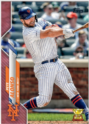2020 Topps Pete Alonso Mother's Day Pink /50 Mets Rare SP Parallel