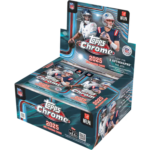 2025 Topps Chrome Football Jumbo Hobby Box – Pre Order – NFL Trading Cards