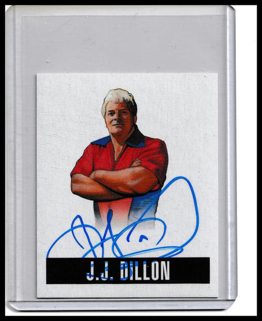 Leaf Originals Wrestling J.J. Dillon Autograph – Four Horsemen Legend Auto