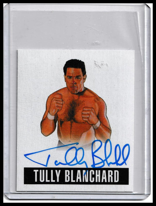 2017 Leaf Originals Wrestling Tully Blanchard Autograph – Four Horsemen Legend Auto