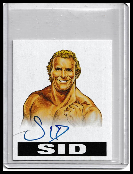 2012 Leaf Originals Wrestling Sid Autograph – Wrestling Legend Auto