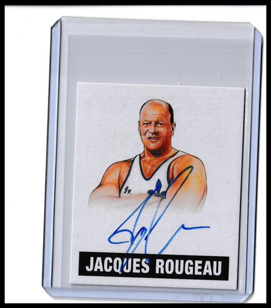 2017 Leaf Originals Wrestling Jacques Rougeau Autograph – Wrestling Legend Auto