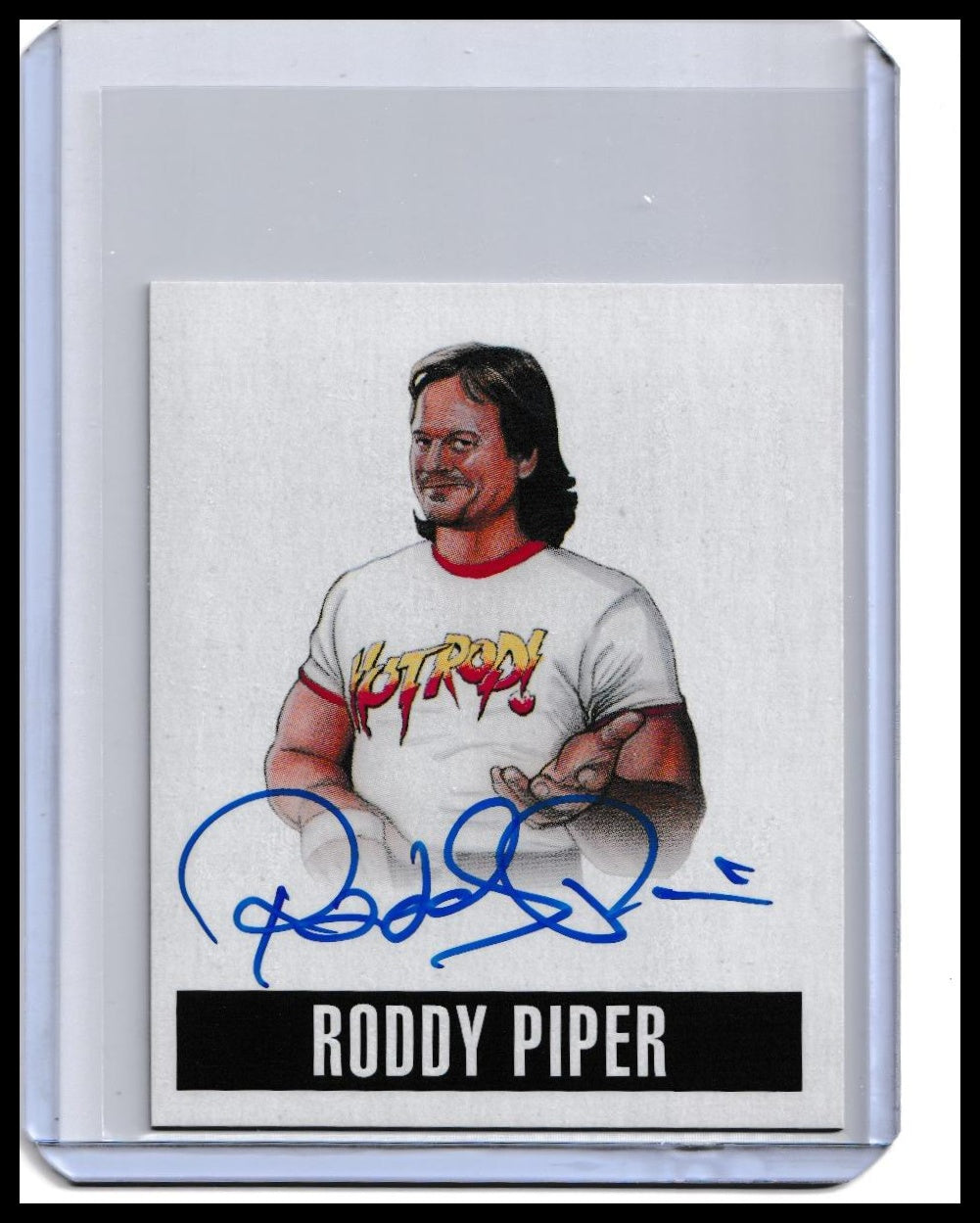 2014 Leaf Originals Wrestling Roddy Piper On-Card Autograph Card