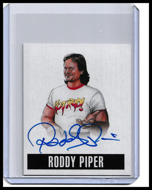2014 Leaf Originals Wrestling Roddy Piper On-Card Autograph Card
