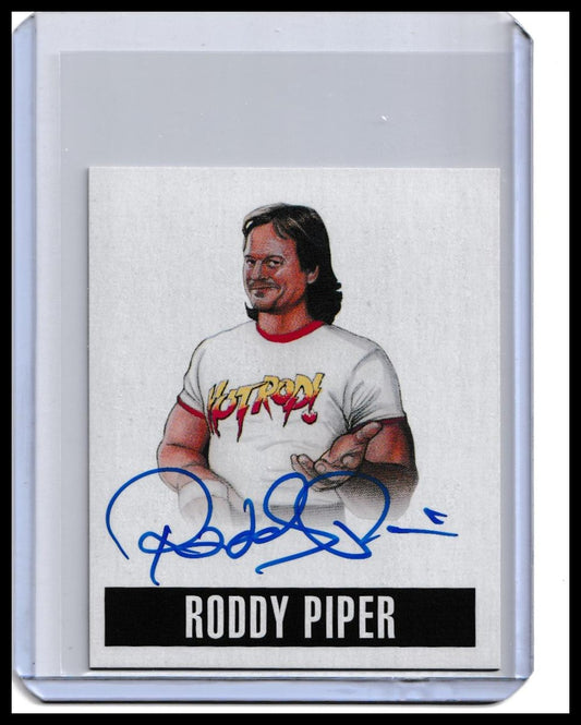 2014 Leaf Originals Wrestling Roddy Piper On-Card Autograph Card