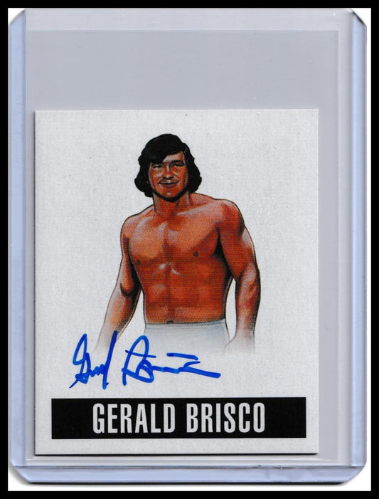 2014 Leaf Originals Wrestling Gerald Brisco On-Card Autograph Card