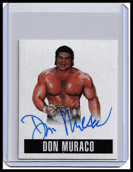 2014 Don Muraco Leaf Original Wrestling On-Card Autograph Card
