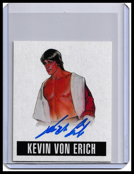 2014 Leaf Originals Wrestling Kevin Von Erich On-Card Autograph Card