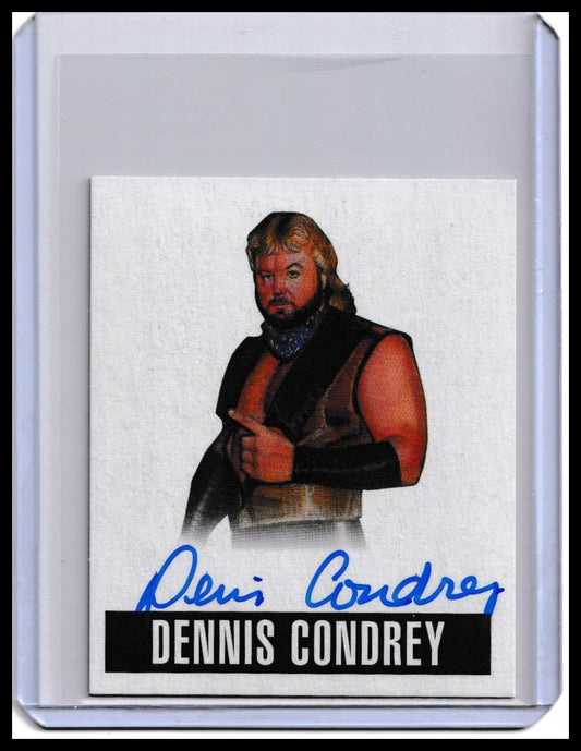 2017 Dennis Condrey Leaf Original Wrestling On-Card Autograph Card