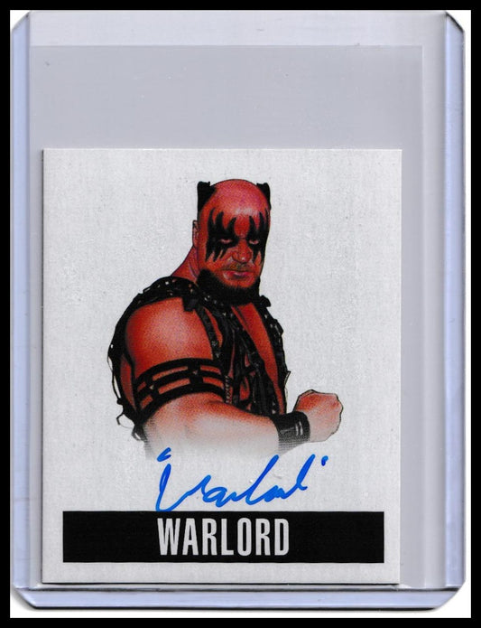 2014 The Warlord – Leaf Originals Autograph Wrestling Card