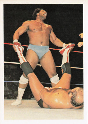 Ron Simmons / Arn Anderson – 1988 Wonderama NWA Wrestling Card #77