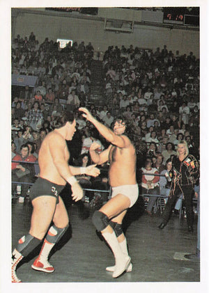 Jimmy Garvin vs. Tully Blanchard – 1988 Wonderama NWA Wrestling Card #56