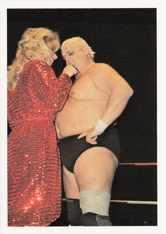 Baby Doll / Dusty Rhodes – 1988 Wonderama NWA Wrestling Card #132