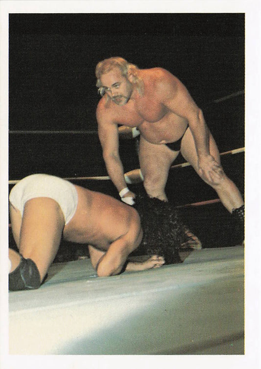 Kevin Sullivan wrestling card from 1988 Wonderama NWA series, collectible NECC wrestling cards featuring Kevin Sullivan.