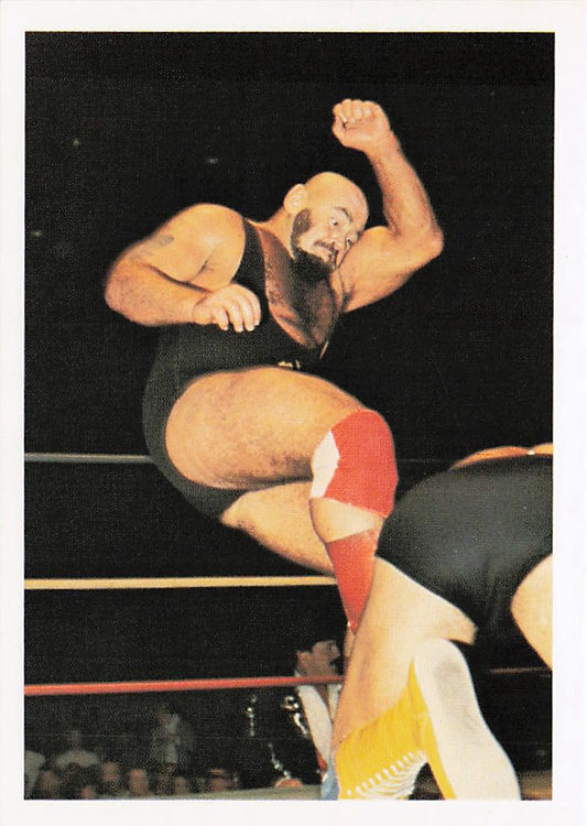 Nevada NECC Ivan Koloff 1988 Wonderama NWA Wrestling Card #100, featuring wrestler in action pose on front.