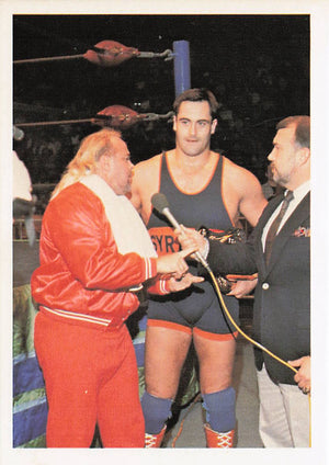 Mike Rotunda w/Kevin Sullivan – 1988 Wonderama NWA Wrestling Card #171