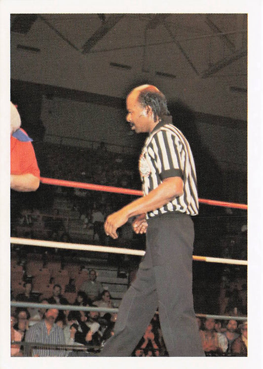 NECC Wrestling Card featuring Teddy Long from 1988 Wonderama NWA Wrestling Card #278, front view with detailed graphics.