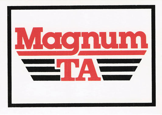 NECC Wrestling Card featuring Magnum T.A. from 1988 Wonderama NWA Wrestling Card #261, showcasing vintage wrestling collectible.