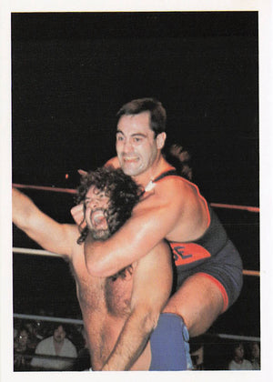 Mike Rotunda vs Jimmy Garvin – 1988 Wonderama NWA Wrestling Card #248
