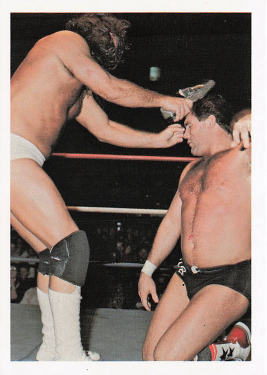 NECC wrestling card featuring Jimmy Garvin and Tully Blanchard from the 1988 Wonderama NWA Wrestling collection.