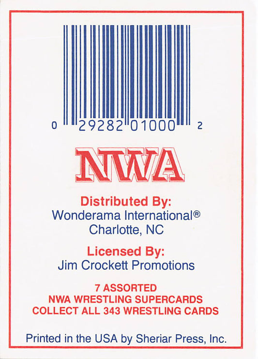 Checklist 201-250 – 1988 Wonderama NWA Wrestling Card #NNO