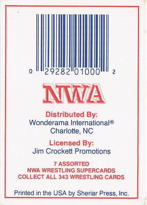 Checklist 151-200 – 1988 Wonderama NWA Wrestling Card #NNO