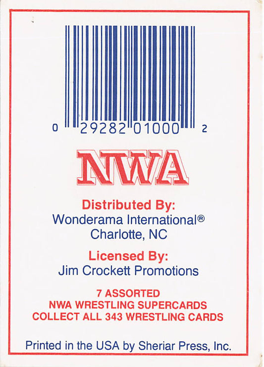 Checklist 151-200 – 1988 Wonderama NWA Wrestling Card #NNO