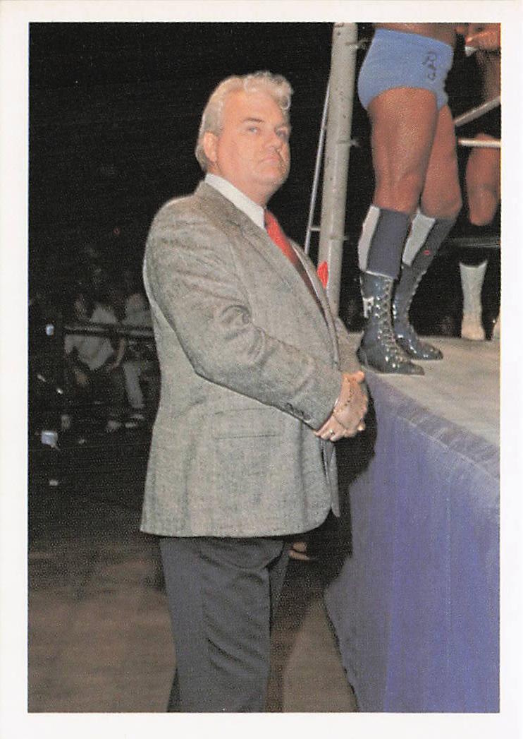 J.J. Dillon 1988 Wonderama NWA Wrestling Card #307 from NECC, front view featuring vintage wrestling collectible card