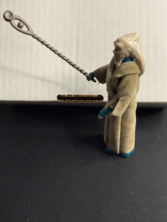 Vintage 1983 Kenner Star Wars Bib Fortuna Complete w/ Original Staff – Excellent Condition - New England Consignment and Collectables