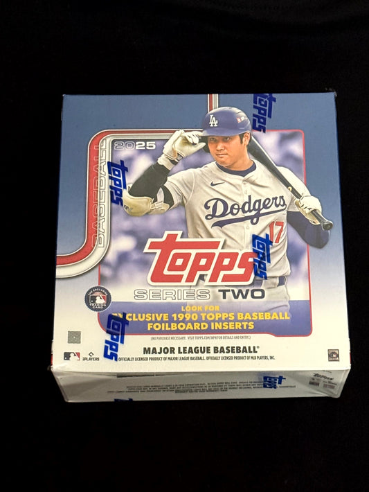 2025 Topps Series 2 Baseball Retail Box – Factory Sealed