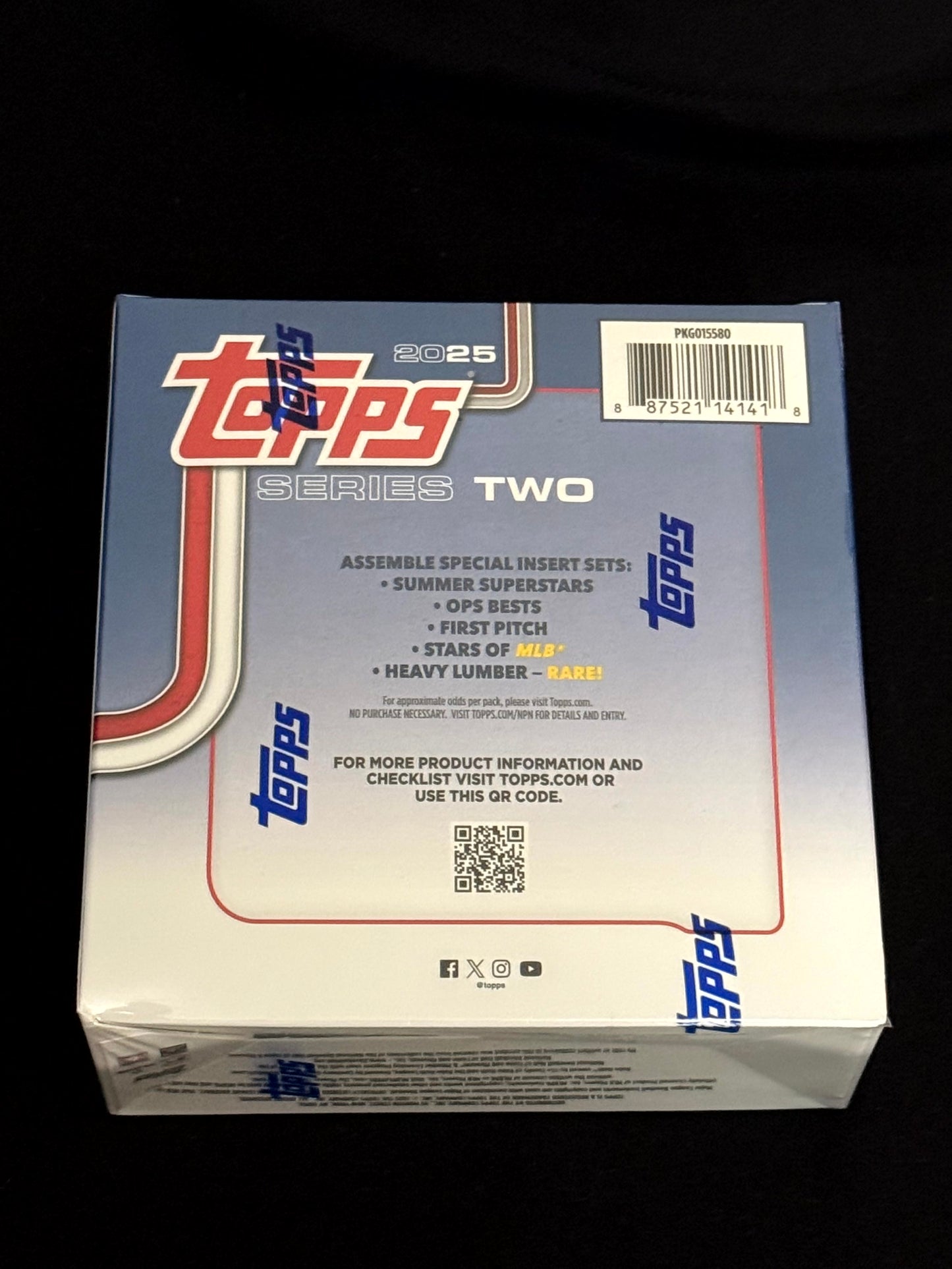 2025 Topps Series 2 Baseball Retail Box – Factory Sealed