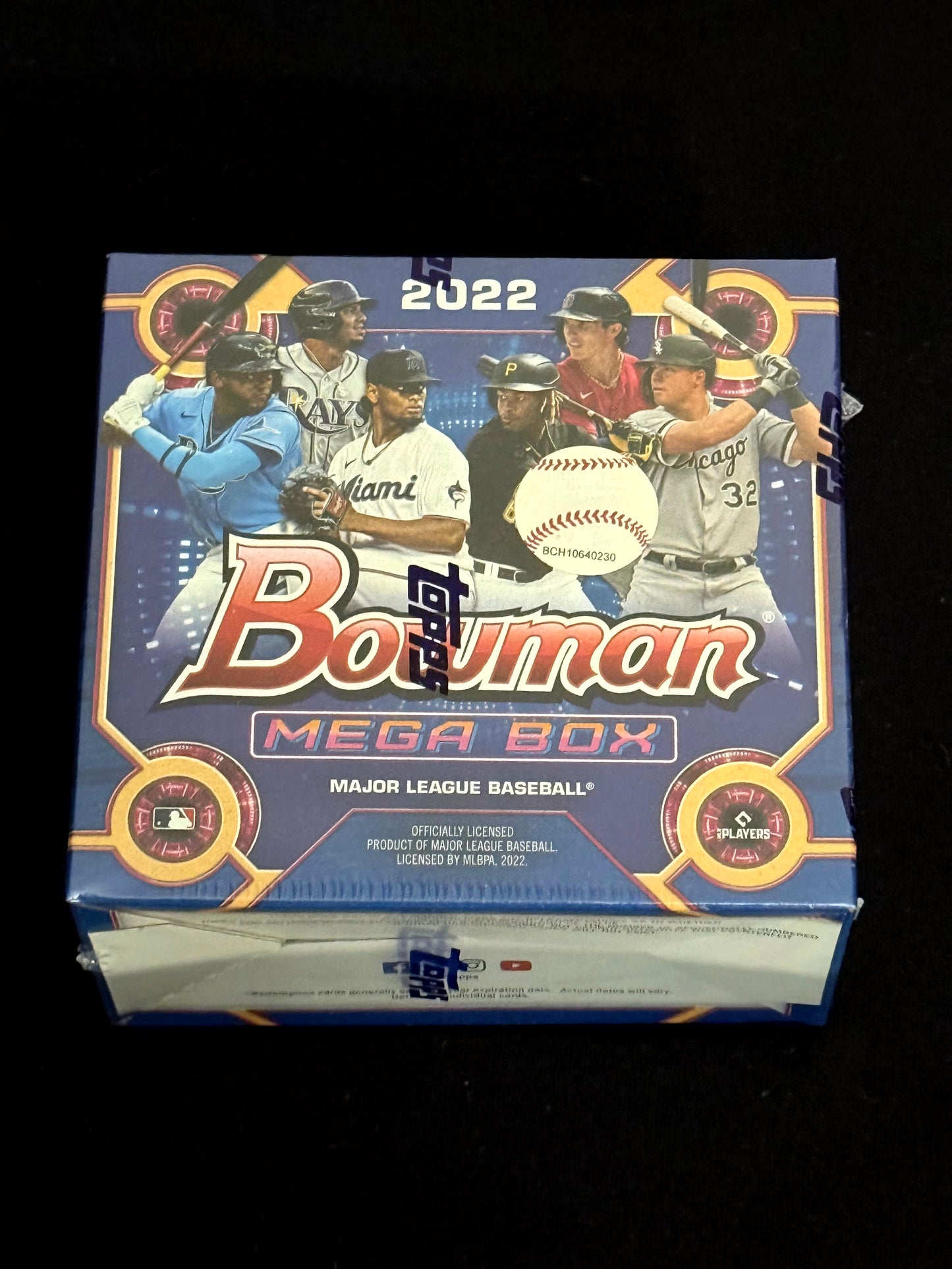 2022 Bowman Baseball Mega Box – Mojo Refractor Packs – Sealed Retail Box
