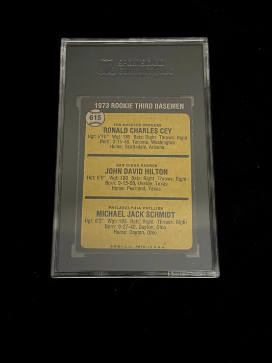 1973 Topps Mike Schmidt Rookie Card – Philadelphia Phillies – RC SGC 84 NM 7