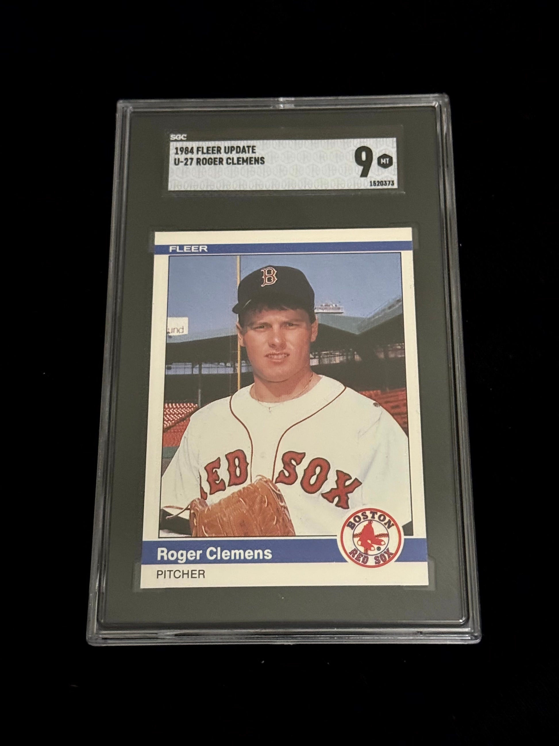 1984 Fleer Update Roger Clemens – SGC 9