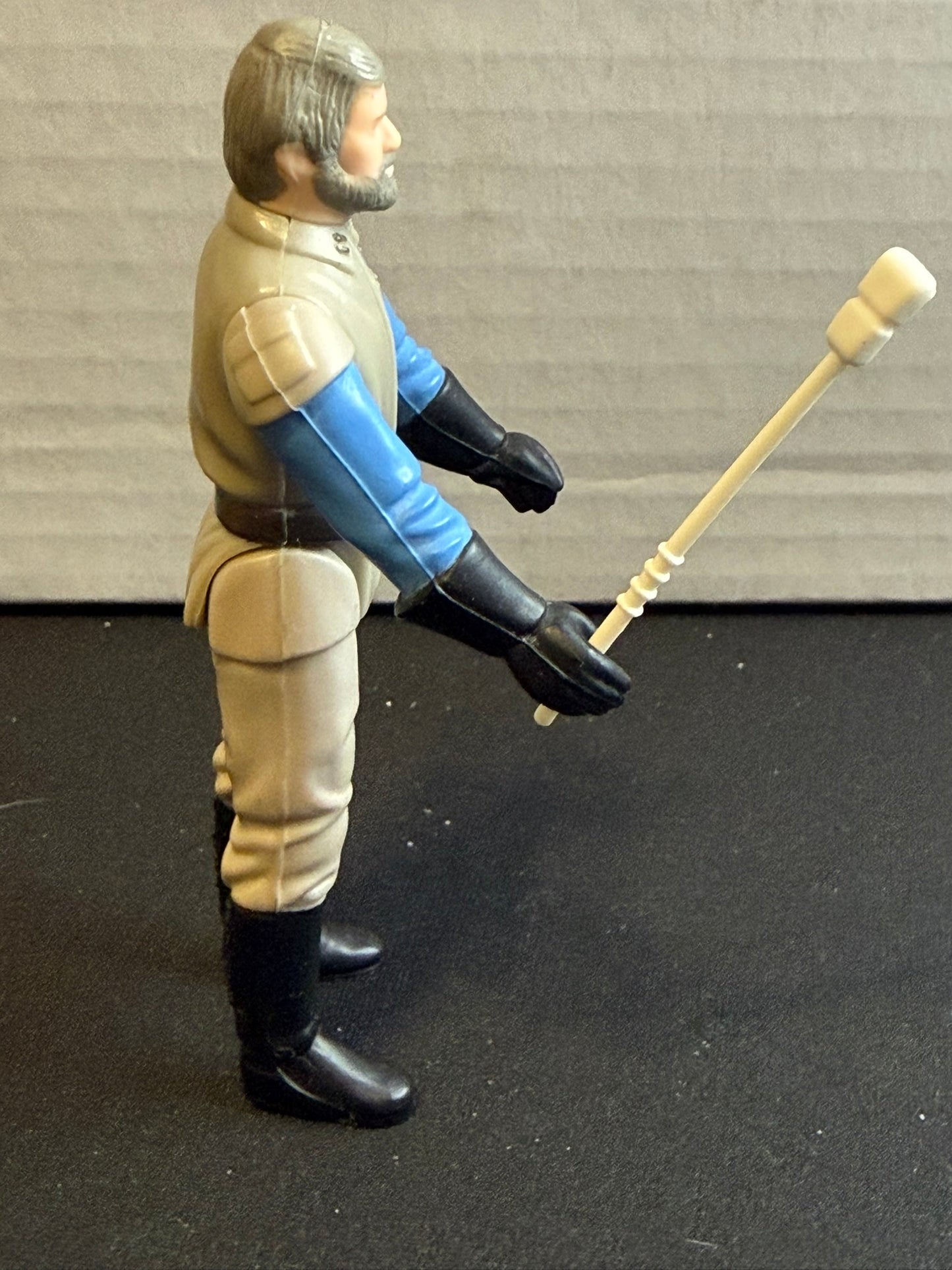 Vintage 1983 Kenner Star Wars General Madine Complete w/ Staff – Excellent Condition sports trading card product image