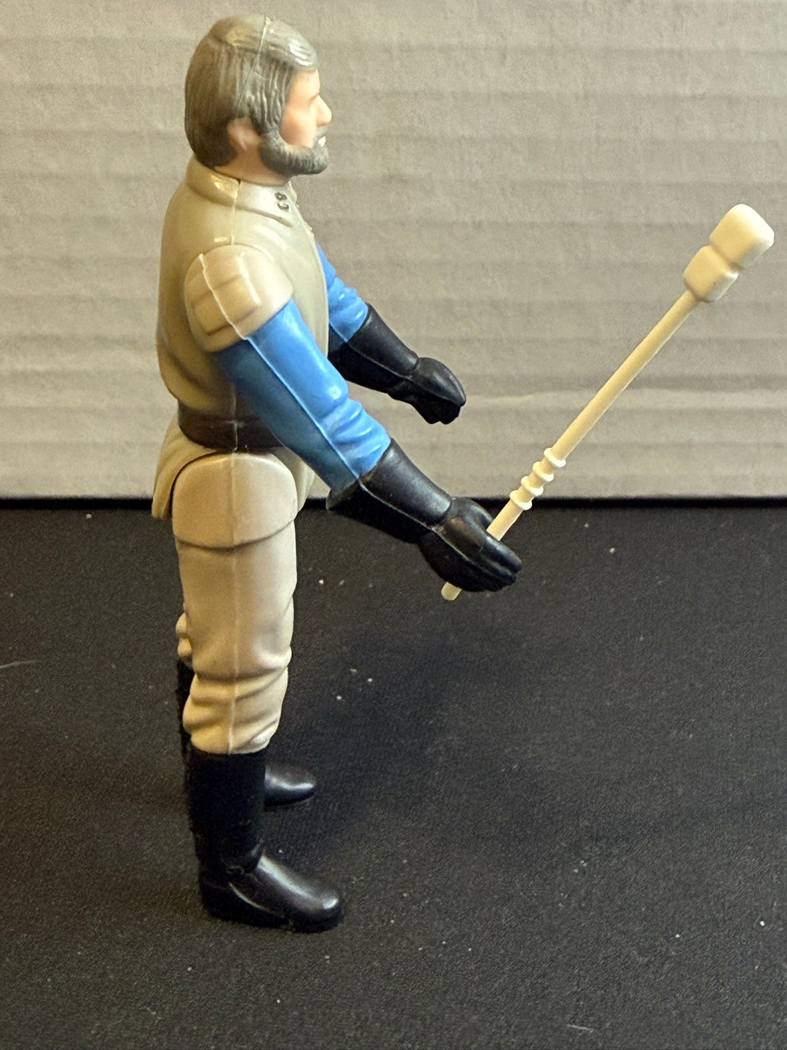 Vintage 1983 Kenner Star Wars General Madine Complete w/ Staff – Excellent Condition sports trading card product image