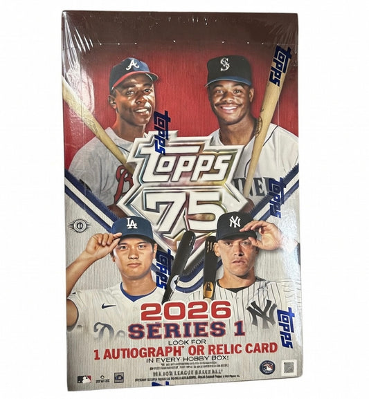 2026 Topps Series 1 Baseball Hobby Box