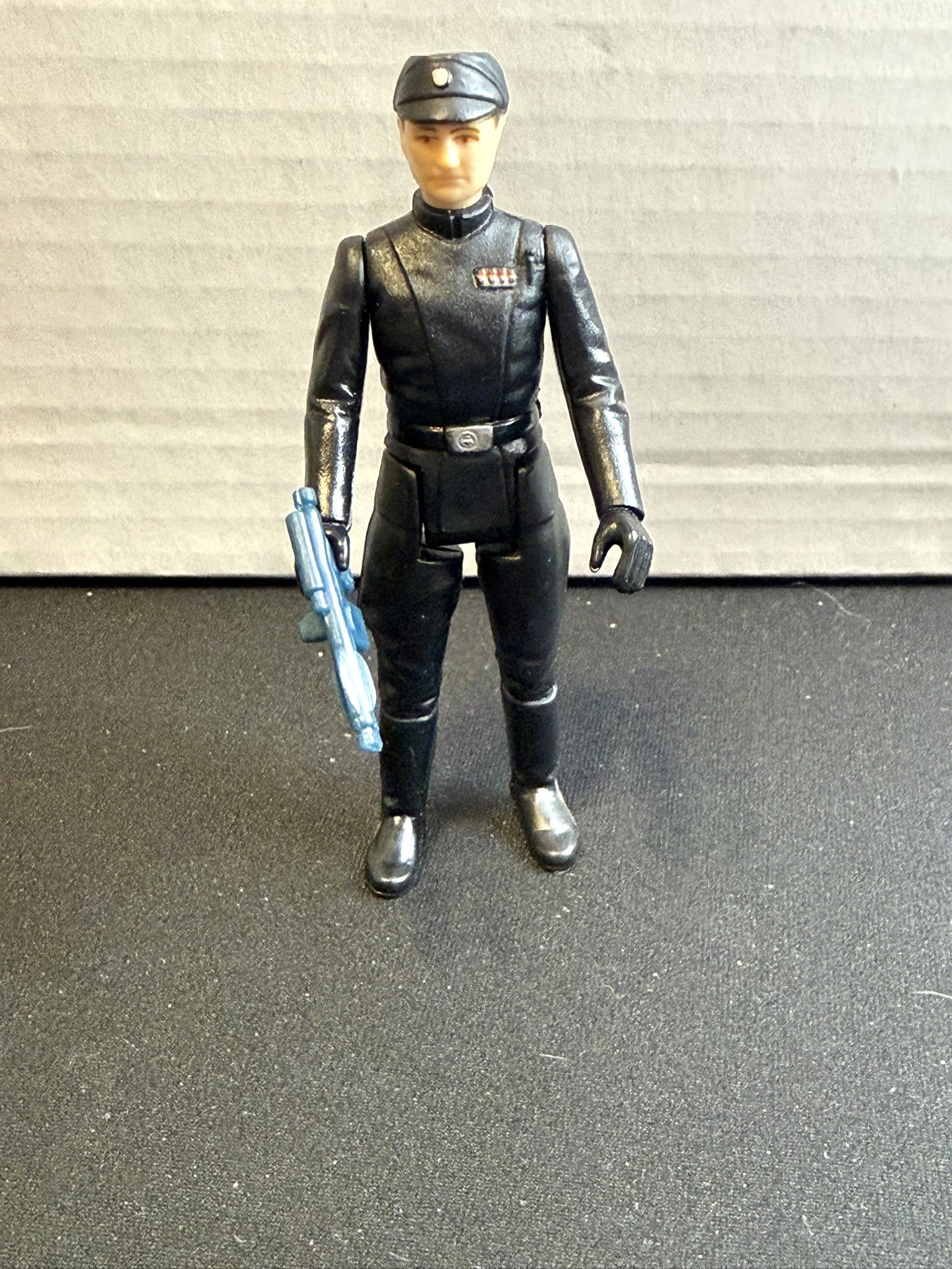 Vintage 1983 Kenner Star Wars Imperial Commander Complete w/ Blaster – Excellent Condition sports trading card product image