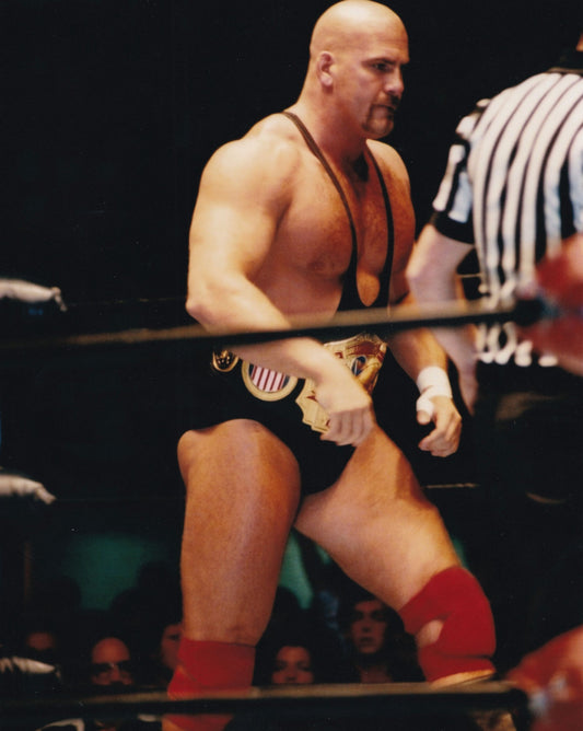 Nikita Koloff NWA wrestling champion vintage 8x10 photo Russian Nightmare arena shot