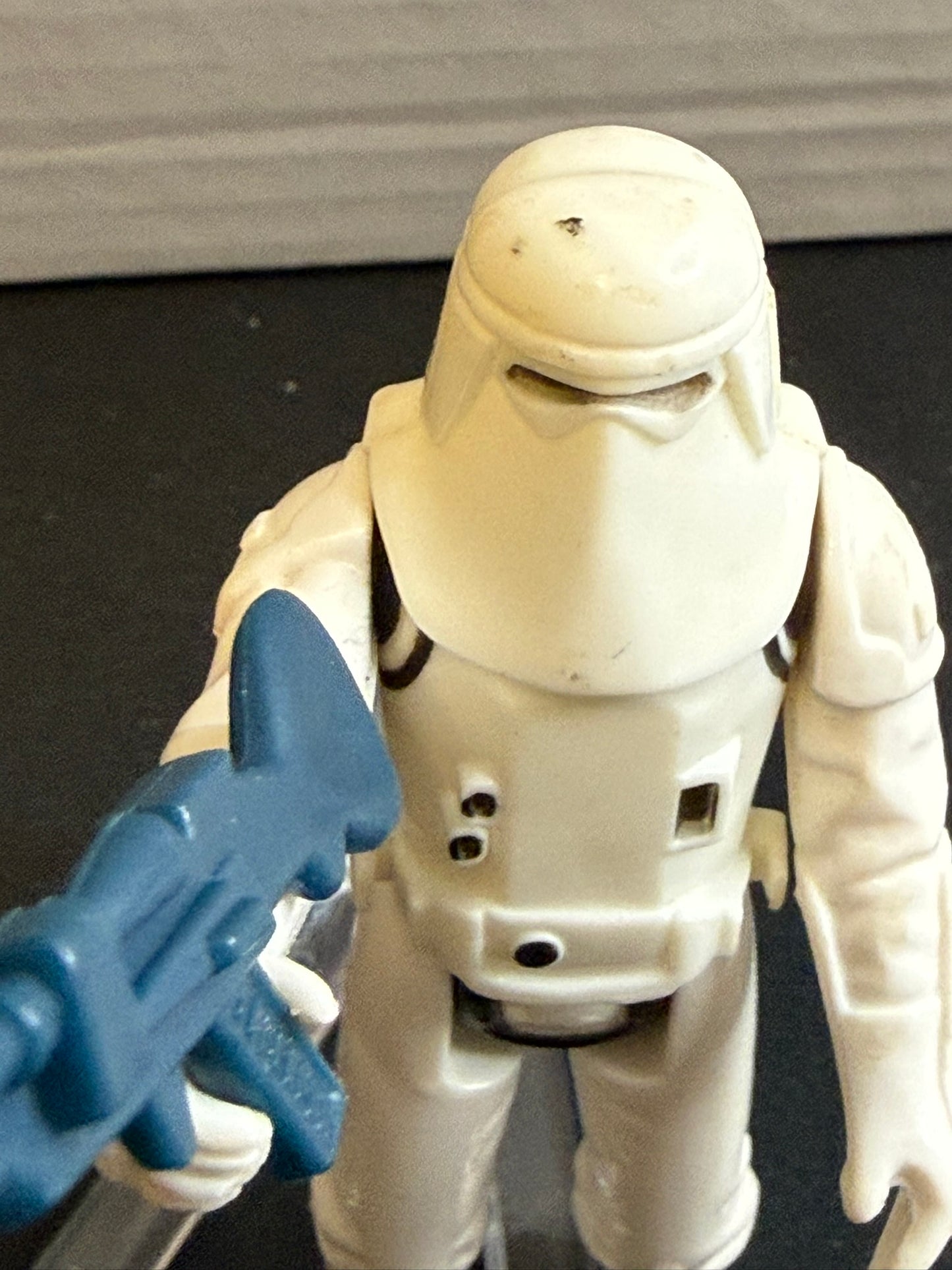 Vintage 1980 Kenner Star Wars Snowtrooper Complete w/ Blaster & Backpack – Missing Skirt – Excellent Condition - New England Consignment and Collectables