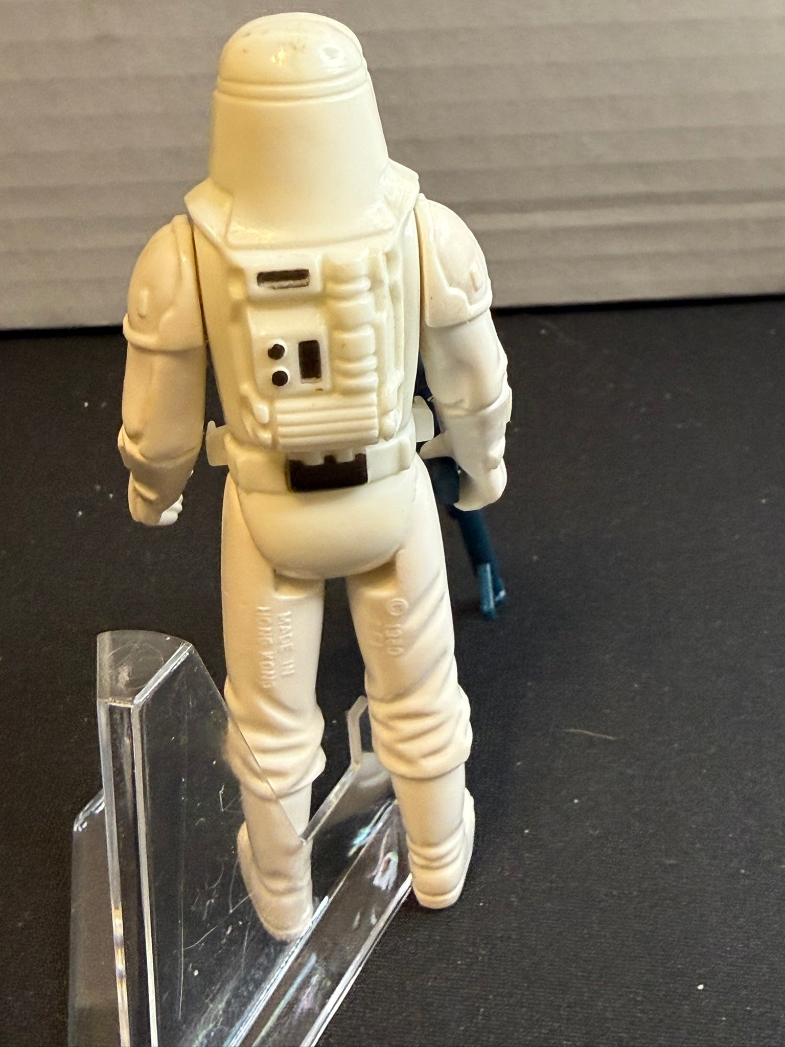 Vintage 1980 Kenner Star Wars Snowtrooper Complete w/ Blaster & Backpack – Missing Skirt – Excellent Condition - New England Consignment and Collectables