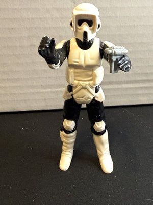 Vintage 1983 Kenner Star Wars Biker Scout Complete w/ Blaster & Backpack – Excellent Condition