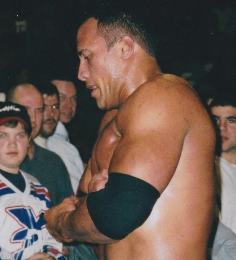 The Rock WWF RAW October 30 2000 Boston wrestling action photo in ring