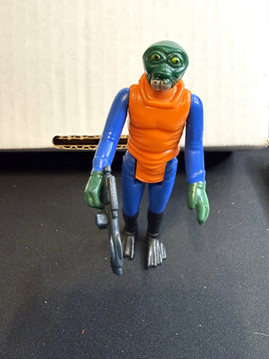 Vintage 1978 Kenner Star Wars Walrus Man (Ponda Baba) Complete w/ Blaster – Excellent Condition