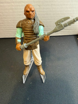 Vintage 1983 Kenner Star Wars Weequay Complete w/ Original Force Pike – Excellent Condition
