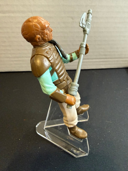 Vintage 1983 Kenner Star Wars Weequay Complete w/ Original Force Pike – Excellent Condition sports trading card product image