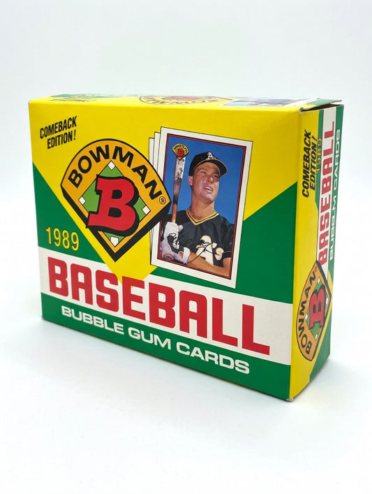 1989 Bowman Baseball Wax Box – 36-Pack Box